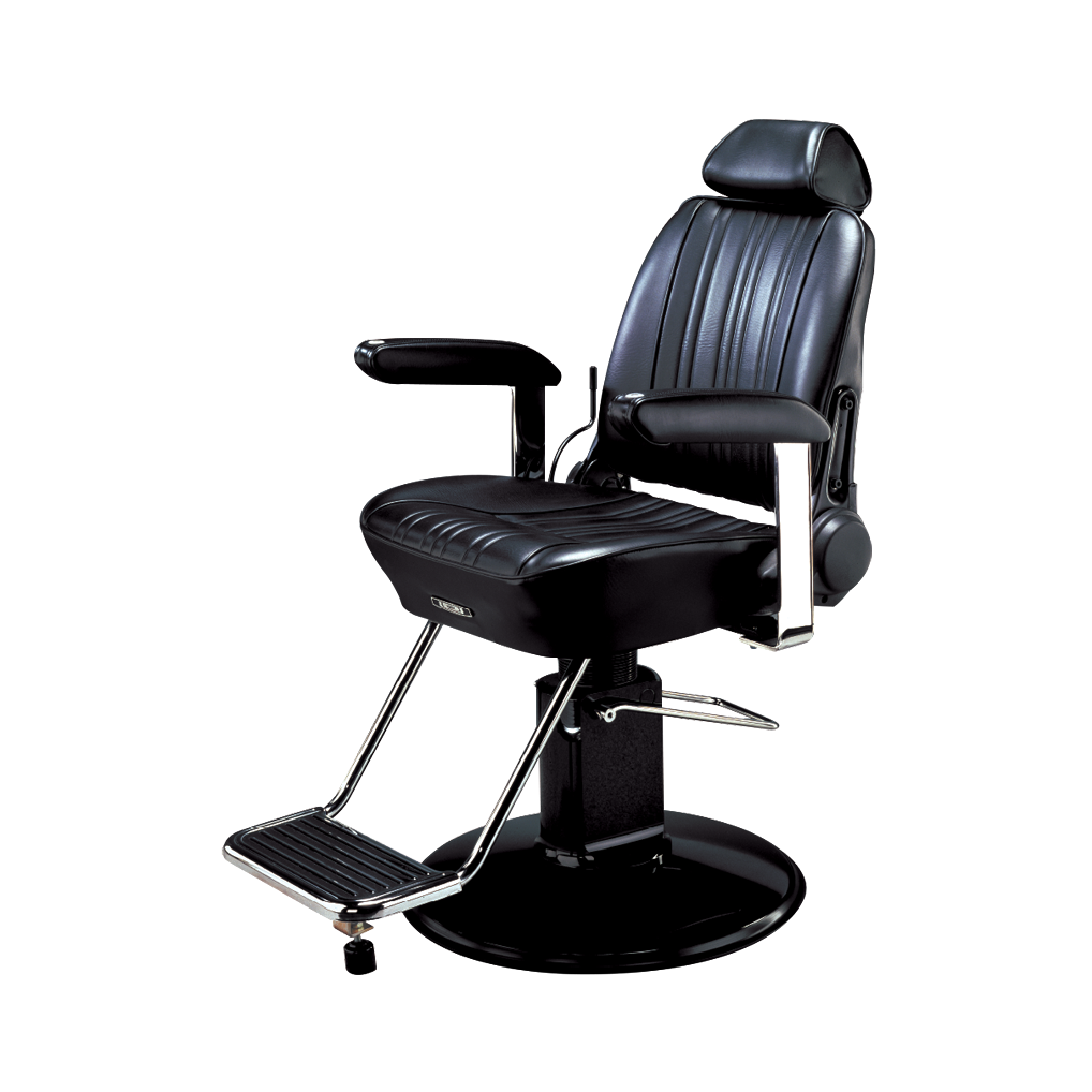 Takara Belmont Sportsman BB-141 Standard Black Barber Chair