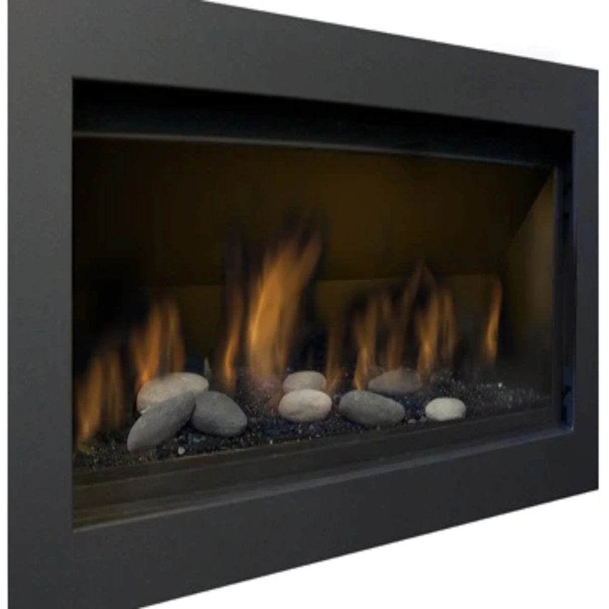 Sierra Flame Stanford 55" Direct Vent Linear Liquid Propane Fireplace 36,000 BTU STANFORD-55G-LP-DELUXE