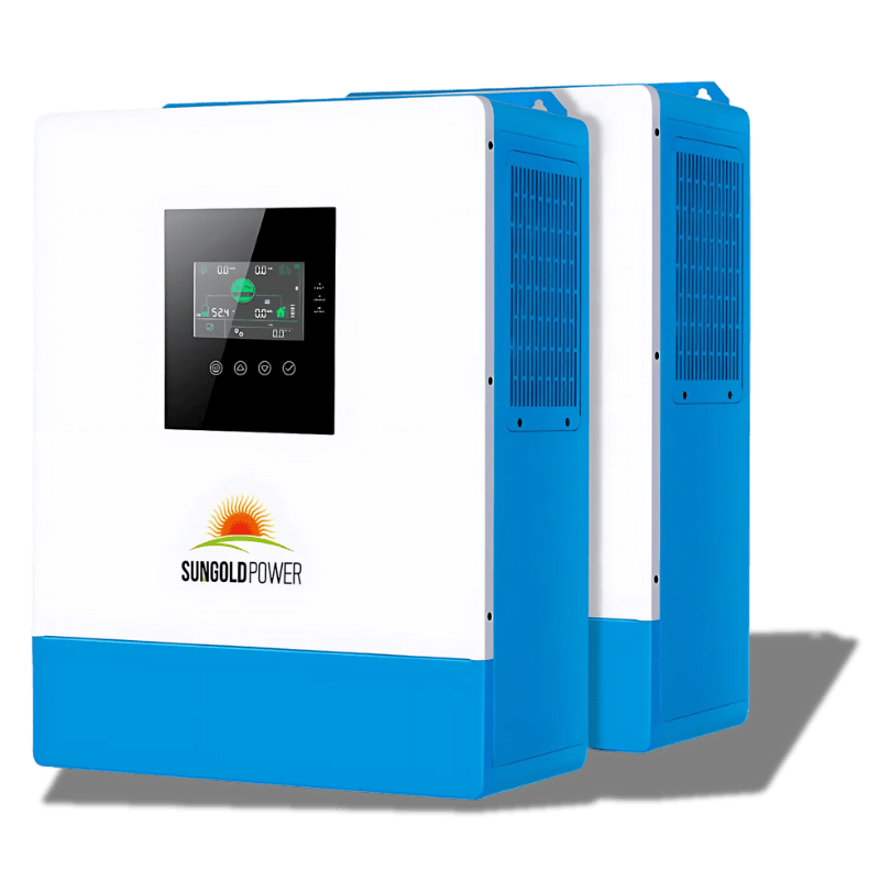 SunGoldPower 10000W 48V Solar Charger Inverter (2 Units Parallel)