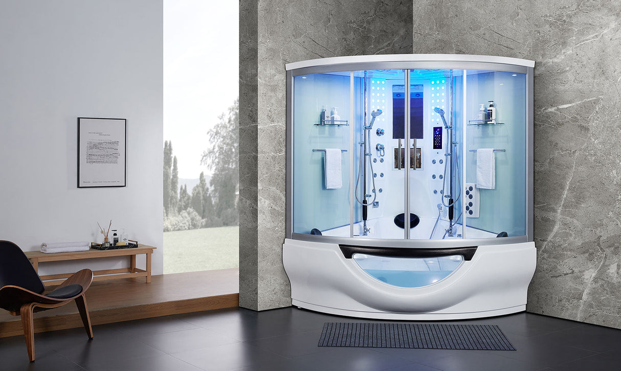Maya Bath Platinum Superior 64″ x 64″ x 88″ Steam Shower