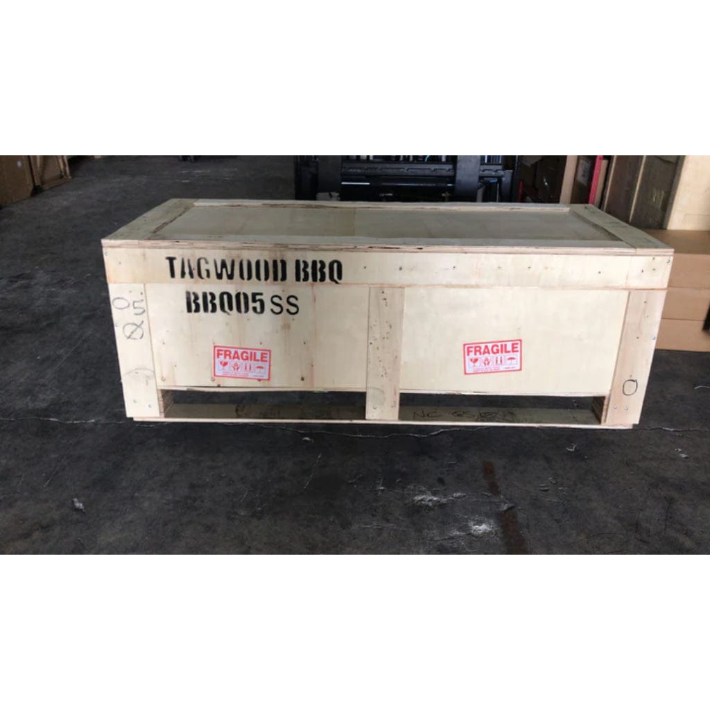 Tagwood BBQ 48" All Stainless Steel Santa Maria Argentine Built-In Wood Fire & Charcoal Grill BBQ05SS