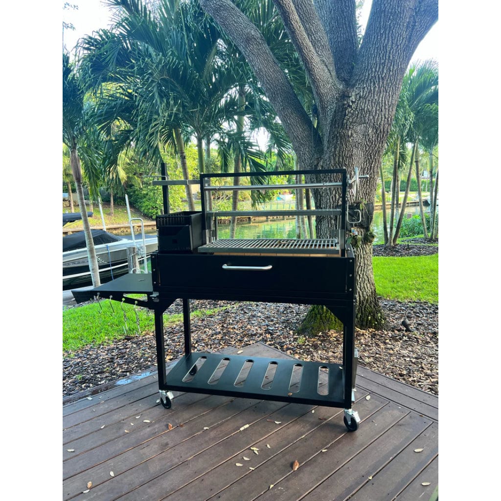 Tagwood BBQ 68" Argentine Santa Maria Wood Fire & Charcoal Grill BBQ03SI