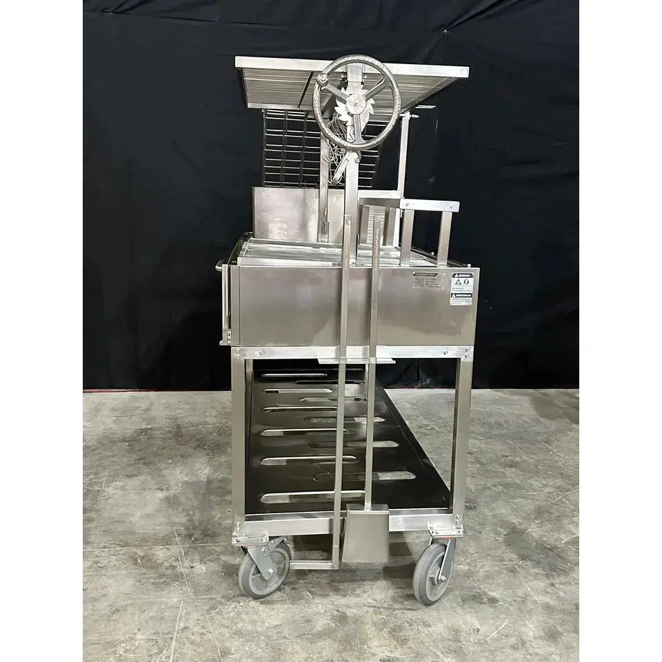 Tagwood BBQ Argentine Santa Maria 91" XL Stainless Steel Wood Fire and Charcoal Grill BBQ26SS
