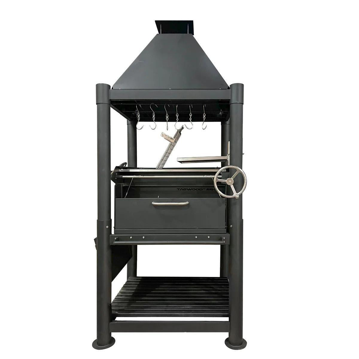 Tagwood BBQ Argentine Santa Maria Style Wood Fire & Charcoal Gaucho Grill BBQ02SIB