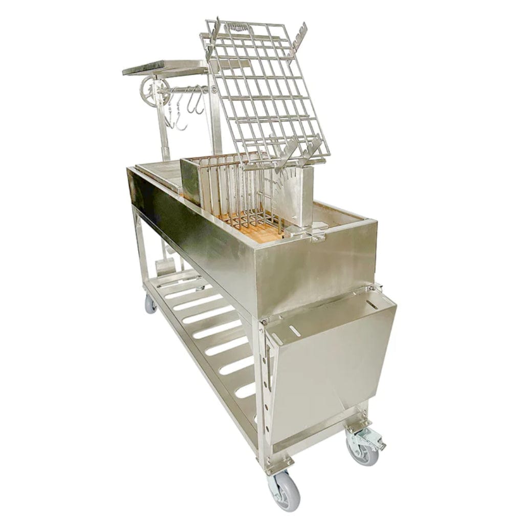 Tagwood BBQ 92" Argentine Santa Maria Wood Fire and Charcoal Grill BBQ06SS