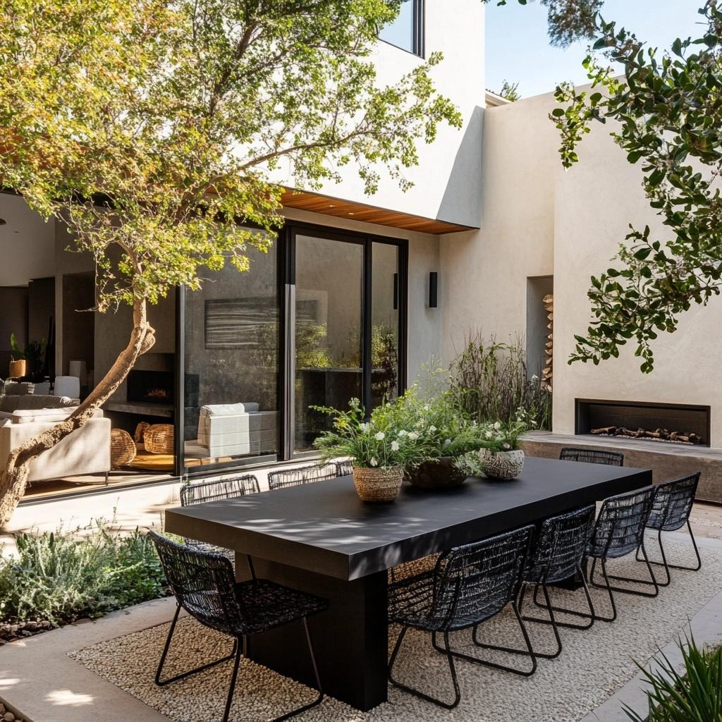 Carbon Designs The Thaddeus Outdoor Dining Table