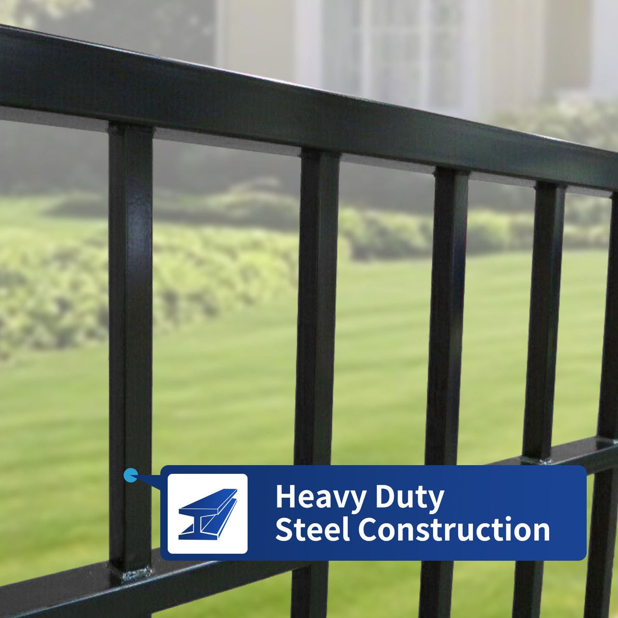 Chery Industrial 20 ft Steel Farm Metal Driveway Gate