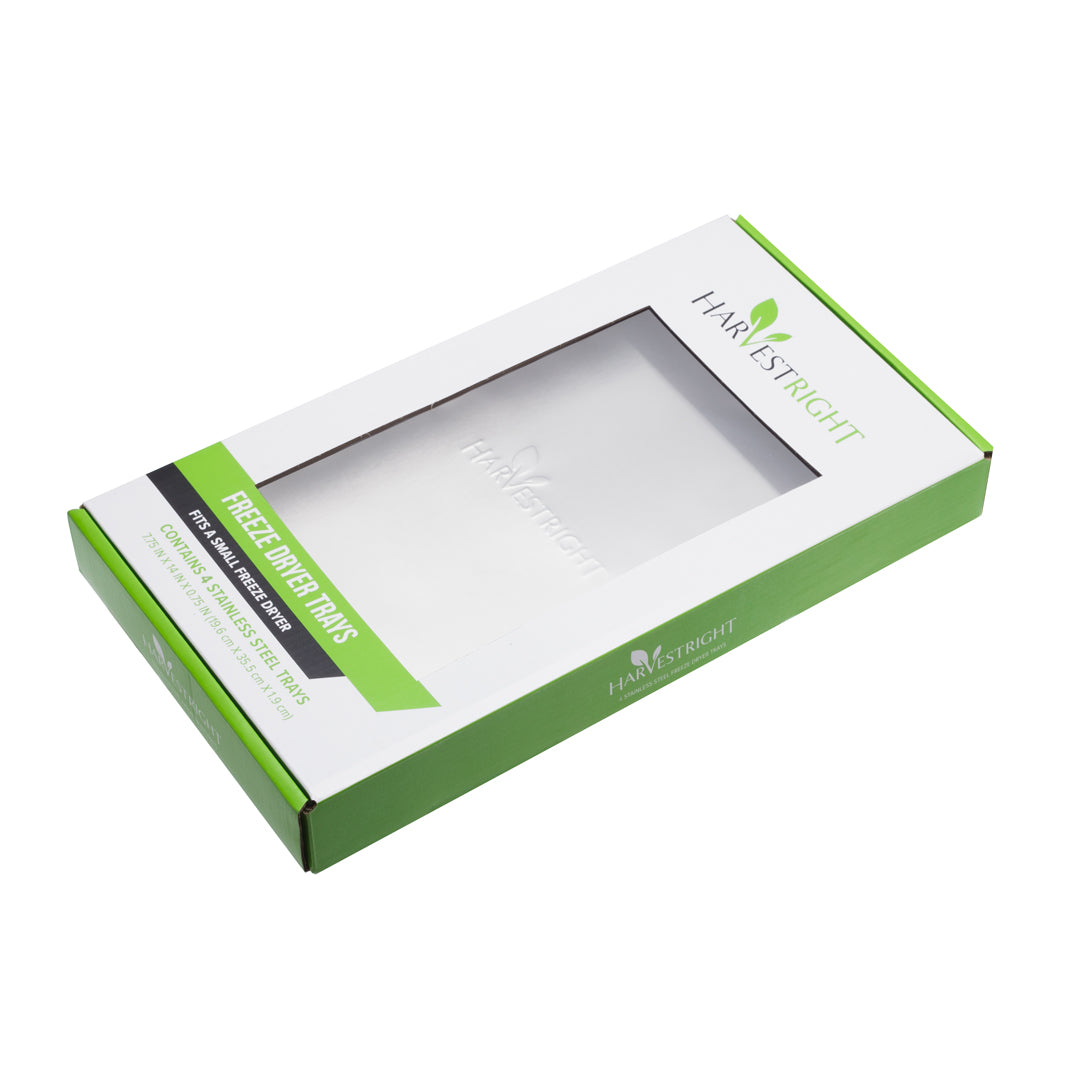 Harvest Right Small Freeze Dryer Trays in Stainless Steel (Set of 4)