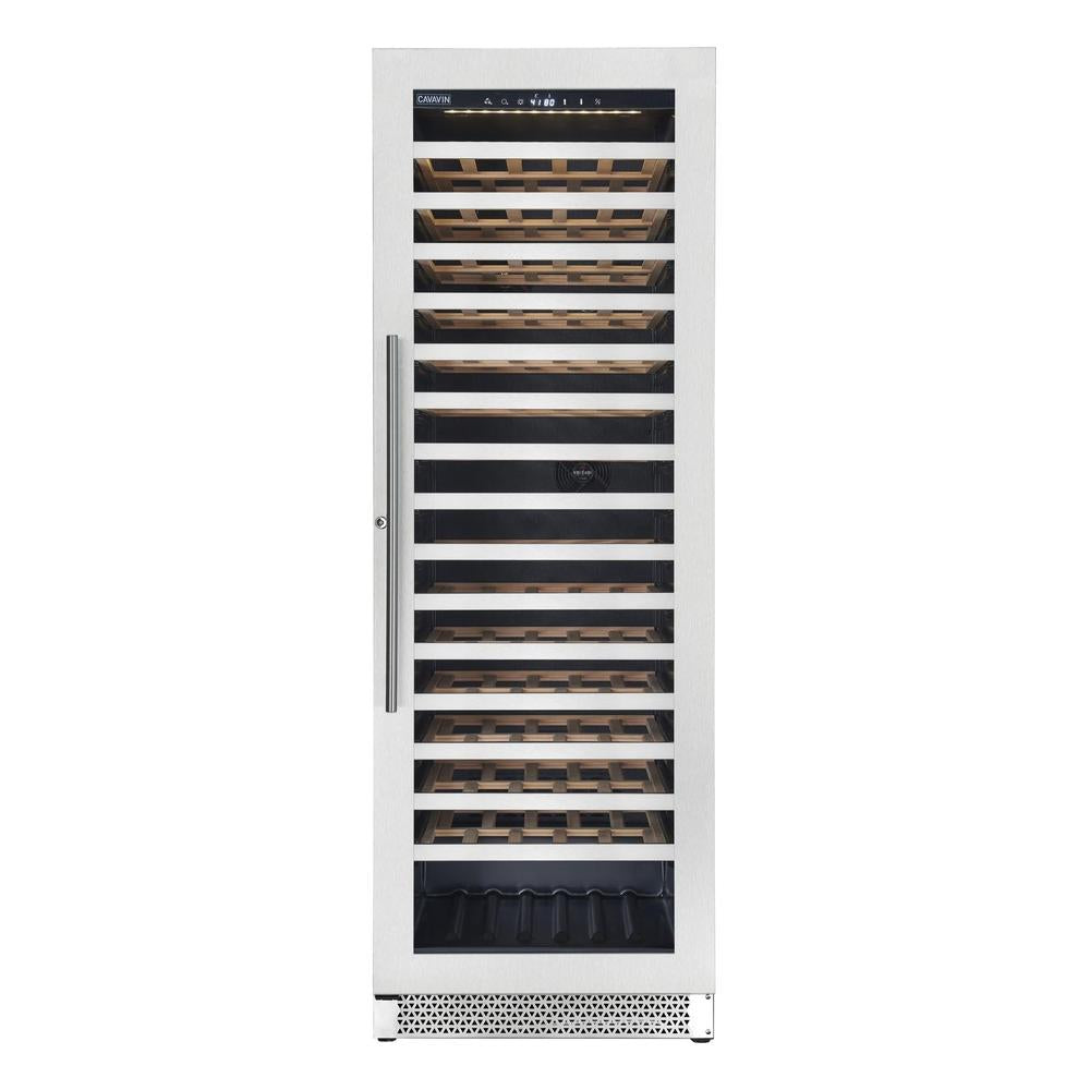 Cavavin Vinoa 24 in. 163 Bottle Wine Cooler in Stainless Steel V-163WSZ