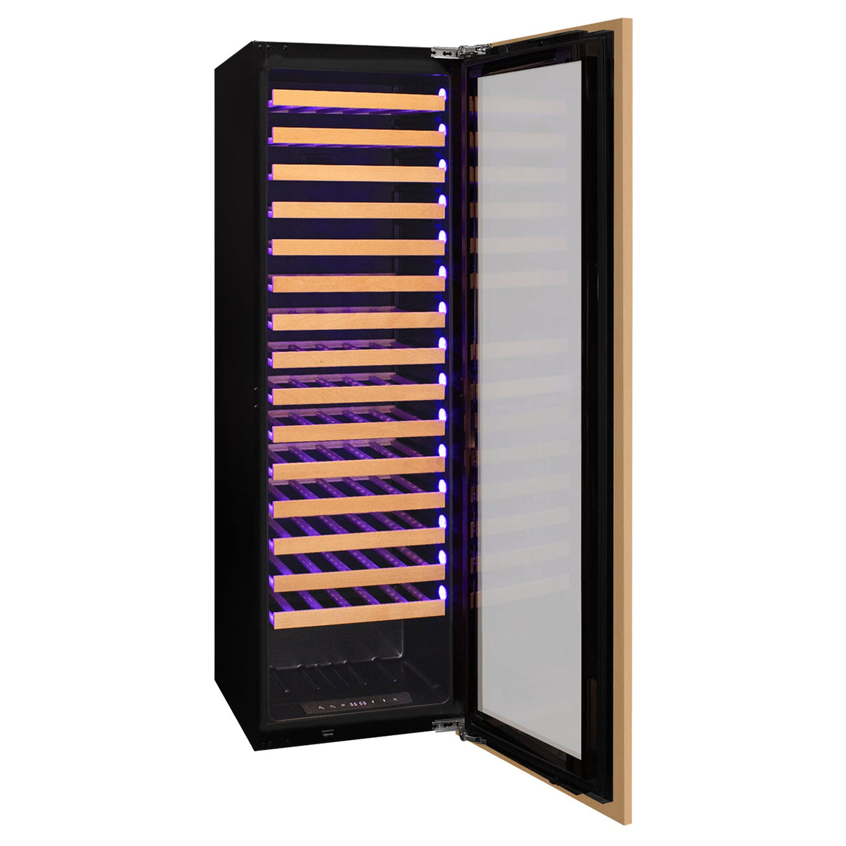 Allavino 107 Bottle Single Zone Panel Ready Wine Refrigerator VCWR-107PRS-1R