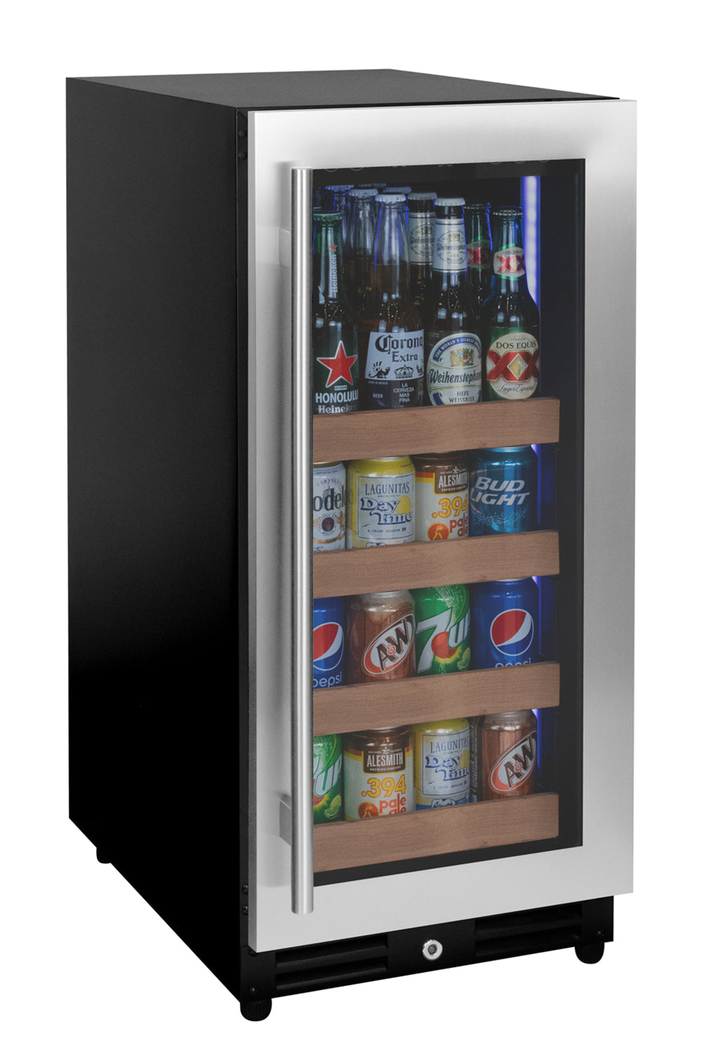 Allavino 15” Reserva Series Stainless Steel Right Hinge Beverage Center