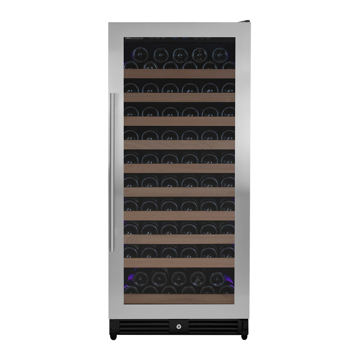 Allavino Reserva Series 119 Bottle 55" Tall Single Zone Right Hinge Stainless Steel Wine Refrigerator