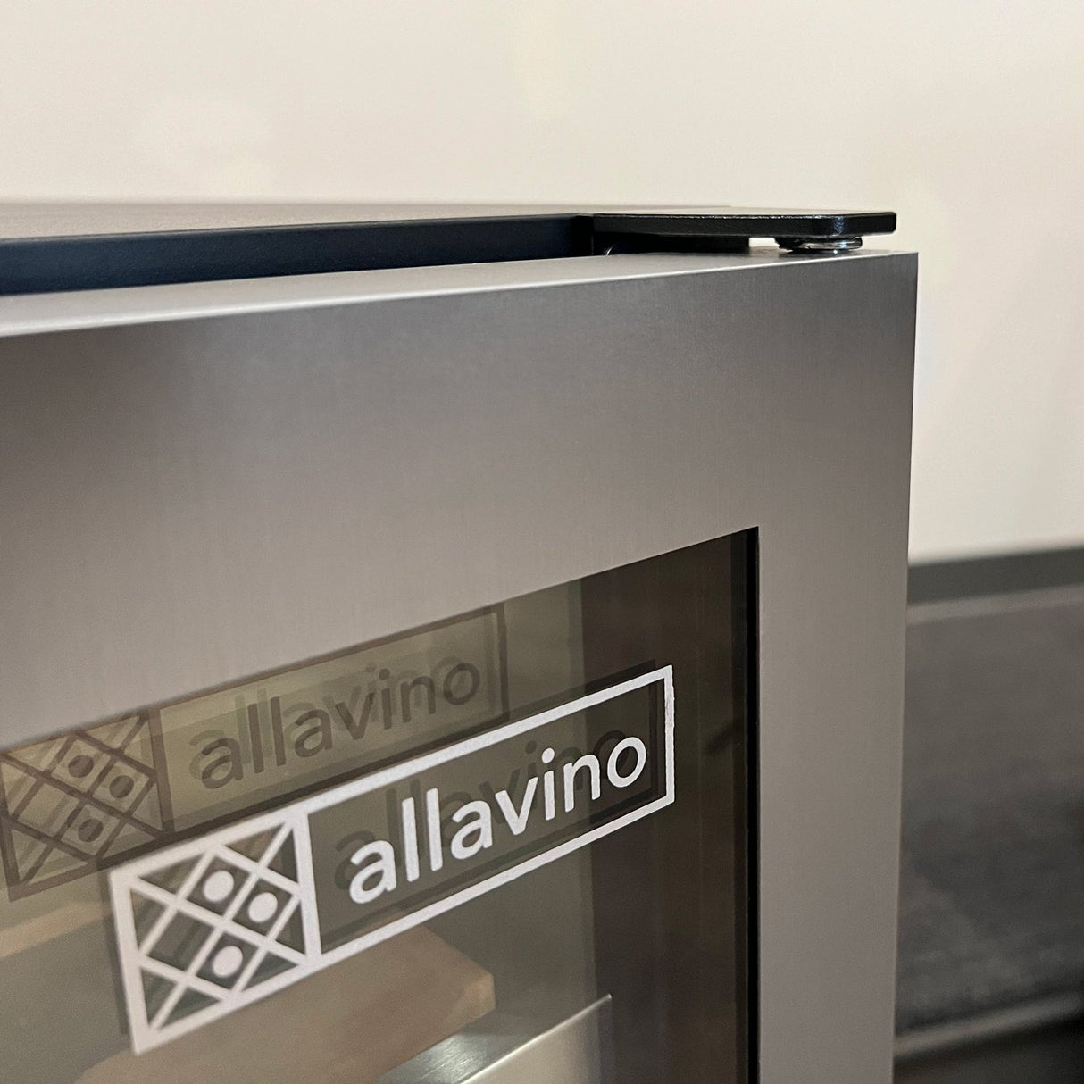 Allavino 24″ Wide FlexCount II Tru‑Vino 36‑Bottle Dual Zone Stainless Steel Wine Refrigerator