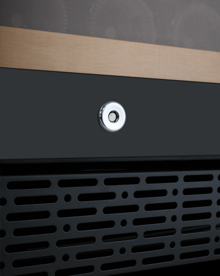 Allavino 47″ Wide FlexCount II Tru‑Vino 354 Bottle Dual Zone Black Side‑by‑Side Wine Refrigerator 2X‑VSWR177‑1B20