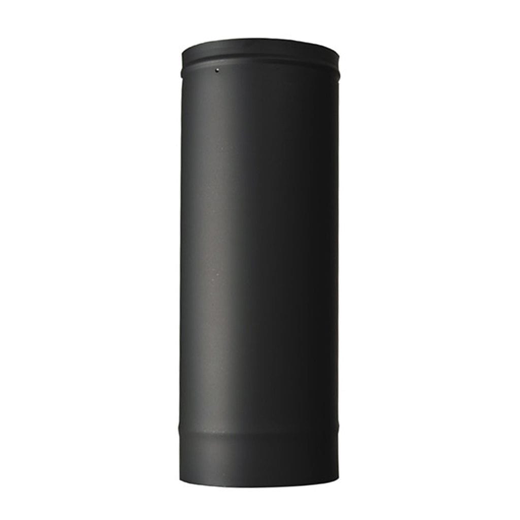 Ventis 6" Diameter Small Telescoping Pipe (Single-Wall Black Stove Pipe)