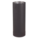 Ventis 6" x 6" Black Pipe Length (Double-Wall Black Stove Pipe)