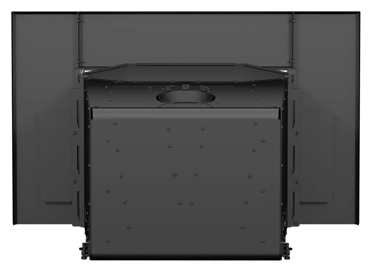 Ventis HEI90 28" Non-Catalytic Black Small Wood Fireplace Insert