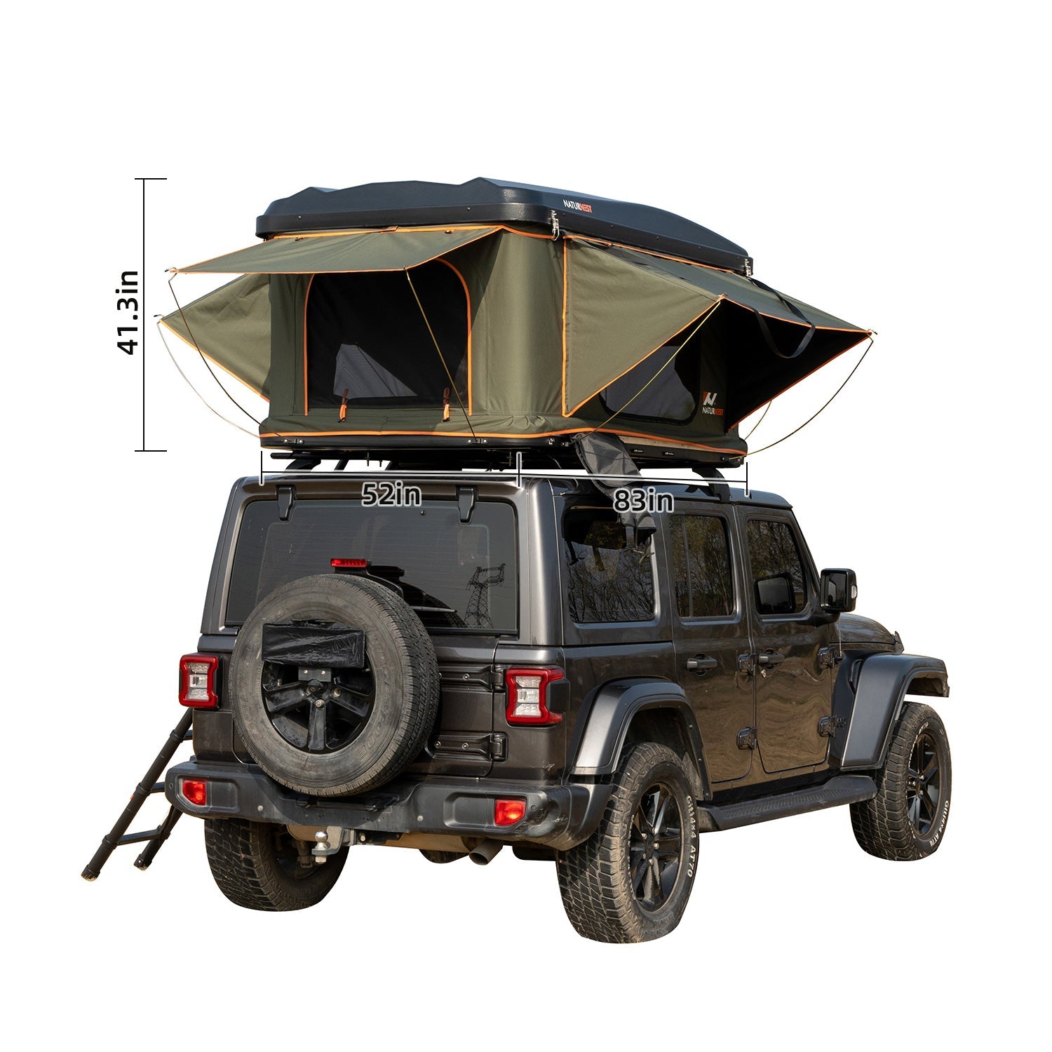 Naturnest Orion 1 Hard Shell Rooftop Tent JF-H01