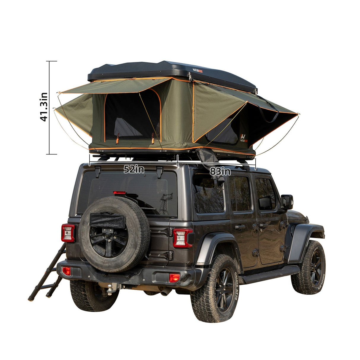 Naturnest Orion 1 Hard Shell 2-Person Rooftop Tent