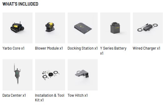 Yarbo Blower System Y40 Bundle