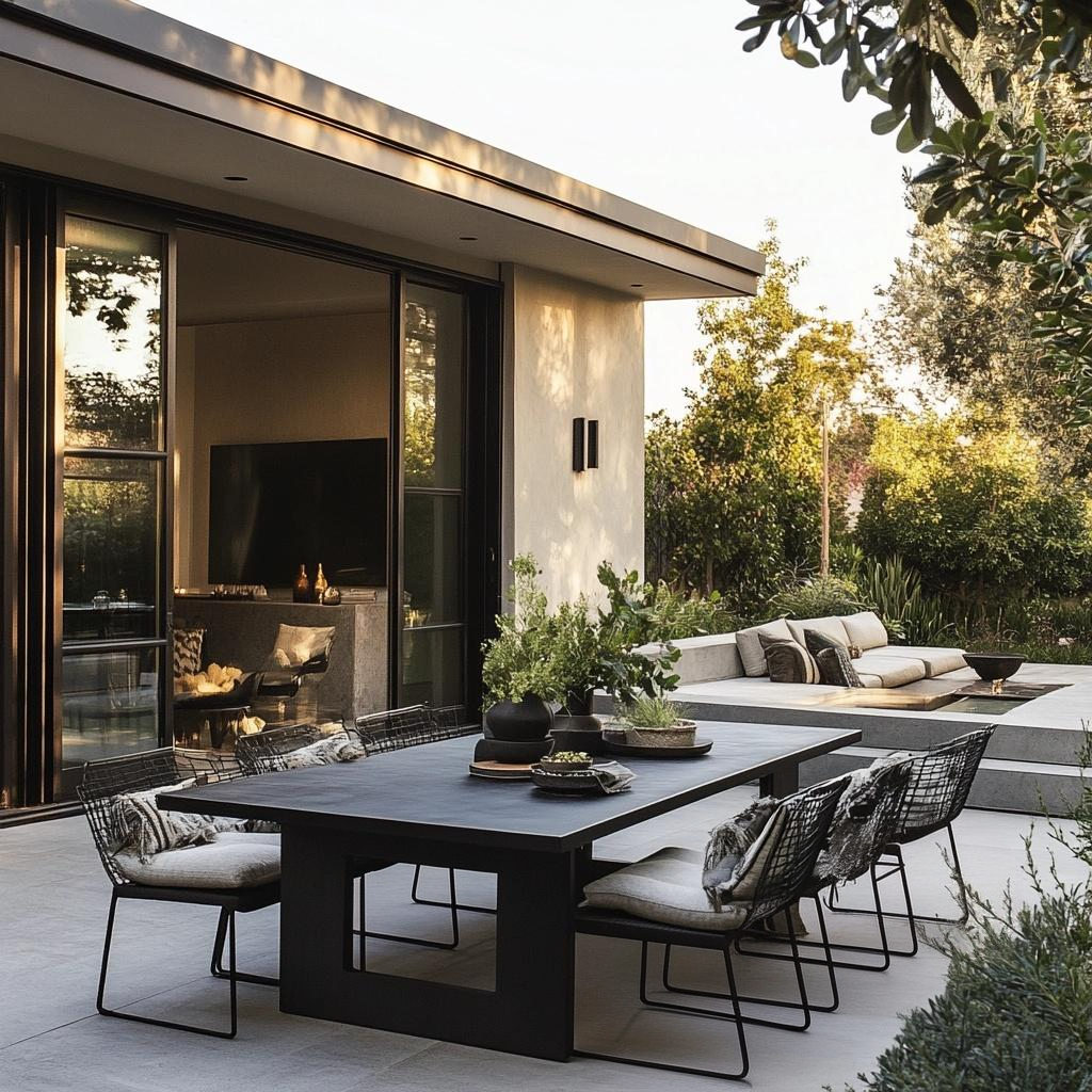 Carbon Designs The Wilson Outdoor Dining Table