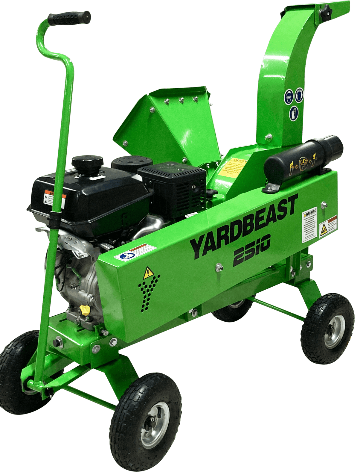 Yardbeast 2510 2.5″ Gas Wood Chipper with Kohler CH395 277cc 9.5HP Engine