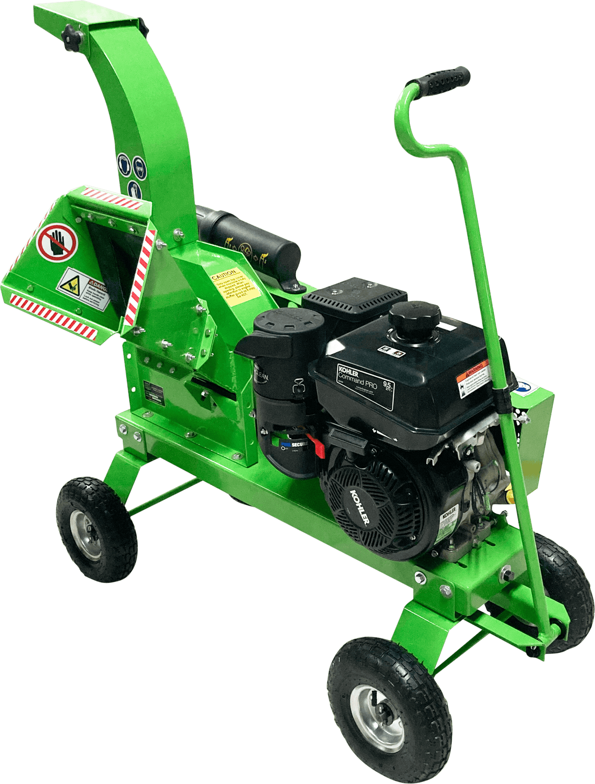 Yardbeast 2510 2.5″ Gas Wood Chipper with Kohler CH395 277cc 9.5HP Engine