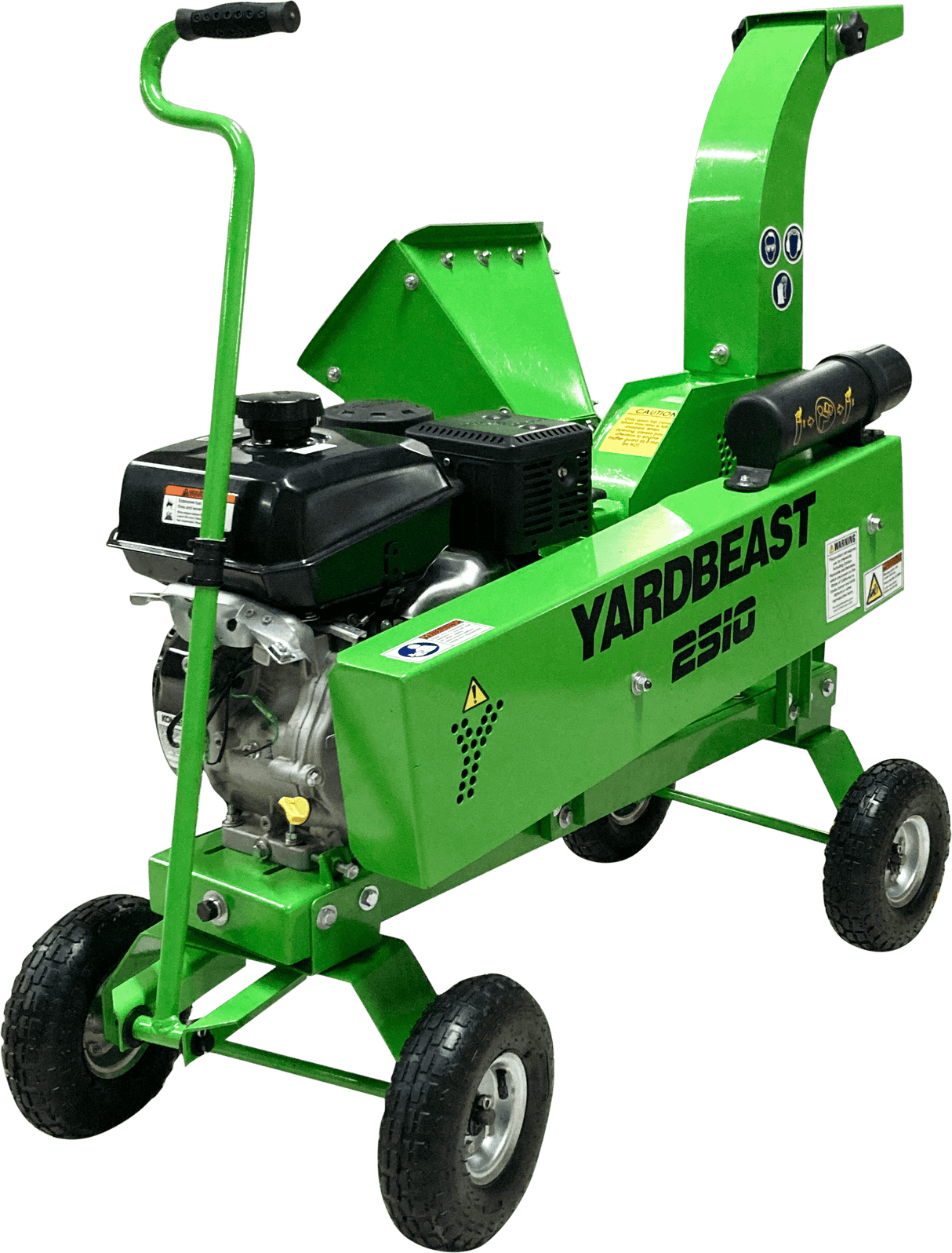 Yardbeast 2510 2.5″ Gas Wood Chipper with Kohler CH395 277cc 9.5HP Engine