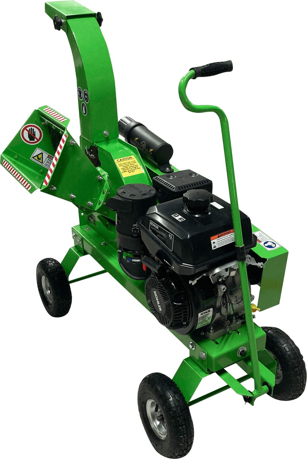 Yardbeast 2510 2.5″ Gas Wood Chipper with Kohler CH395 277cc 9.5HP Engine