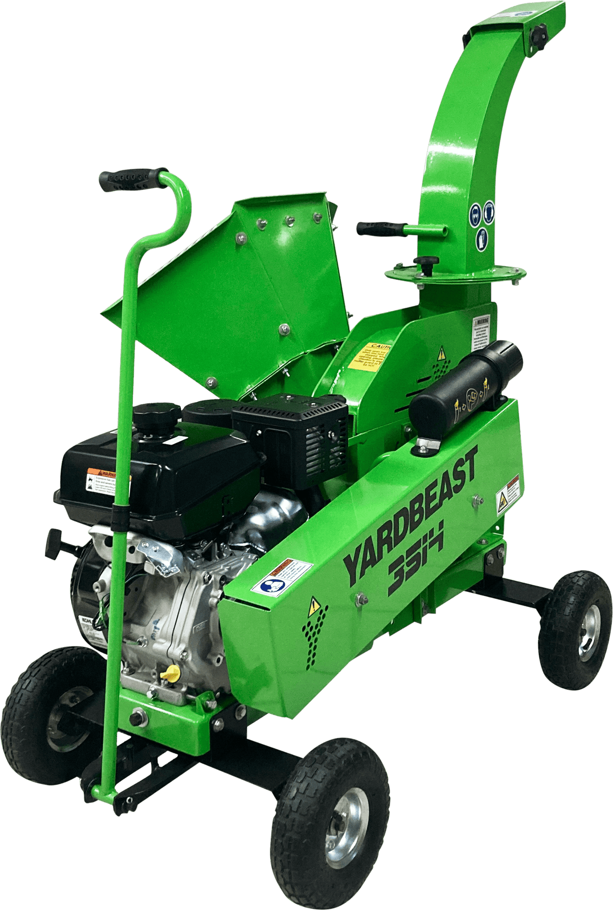 Yardbeast 3514 3.5″ Gas Wood Chipper with Kohler CH440 429 cc 14HP Engine
