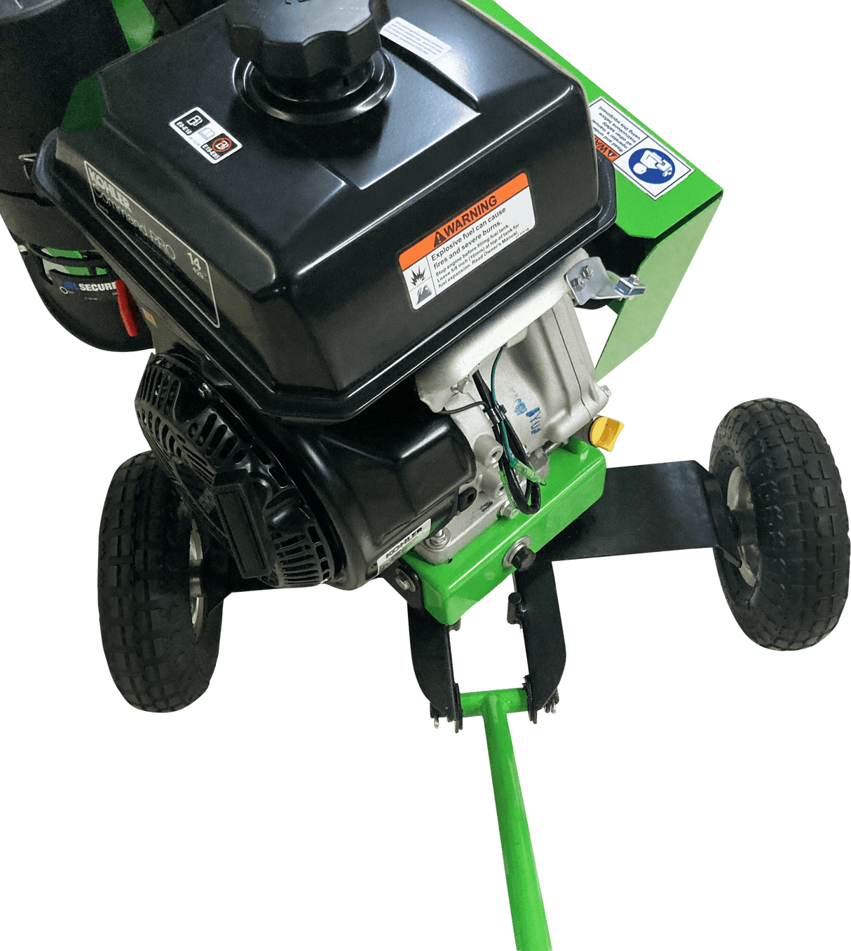 Yardbeast 3514 3.5″ Gas Wood Chipper with Kohler CH440 429 cc 14HP Engine