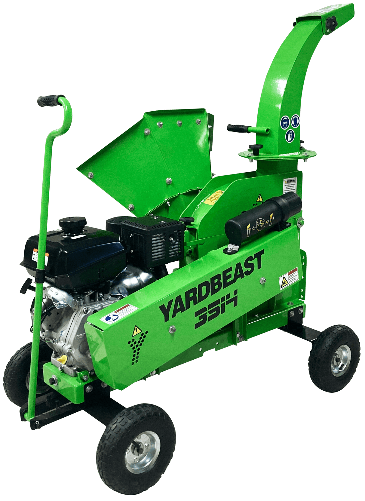 Yardbeast 3514 3.5″ Gas Wood Chipper with Kohler CH440 429 cc 14HP Engine