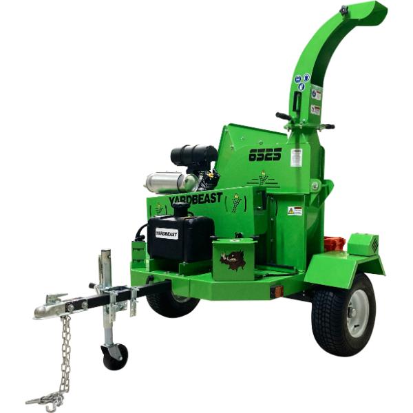 Yardbeast 6525 6.5″ Commercial Wood Chipper with Kohler Command Pro CH742 747 cc 25HP Gas Engine