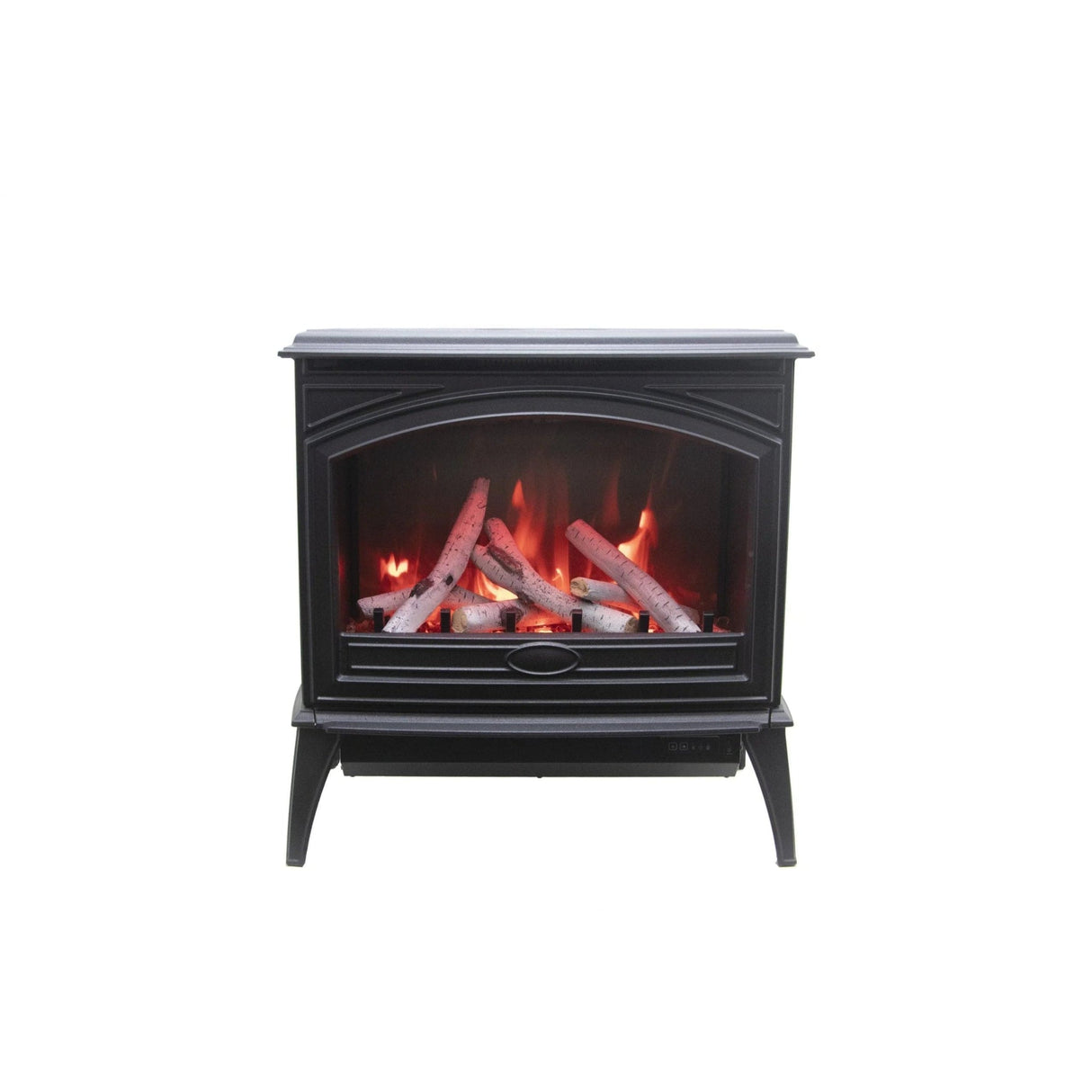 Sierra Flame 23" Cast Iron Freestanding Electric Stove Fireplace 1500W E50-NA