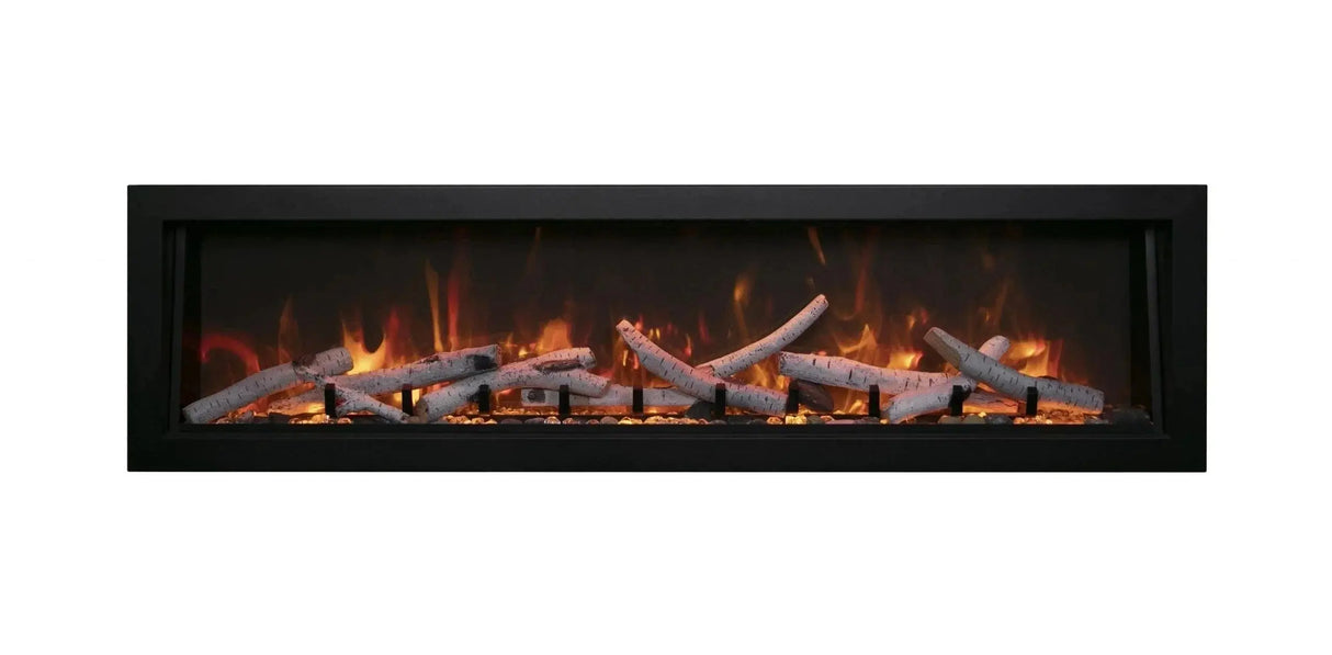 Amantii Panorama Deep & Extra Tall 40" Indoor/Outdoor Electric Fireplace BI-40-DEEP-XT