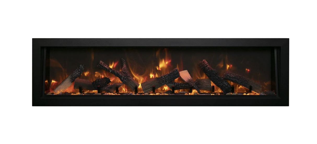 Amantii Panorama Deep & Extra Tall 40" Indoor/Outdoor Electric Fireplace BI-40-DEEP-XT