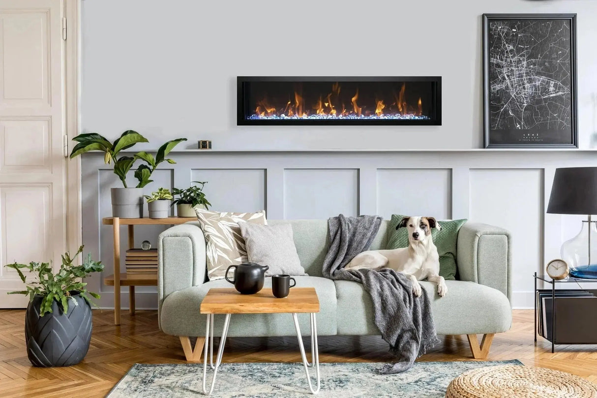 Amantii Symmetry Xtra Slim 42" Electric Fireplace SYM-SLIM-42