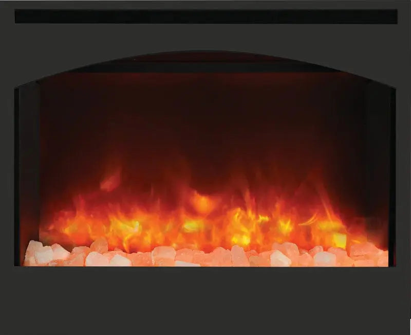 Amantii ZECL‑31‑3228‑STL Zero Clearance 31" Built-In Electric Fireplace
