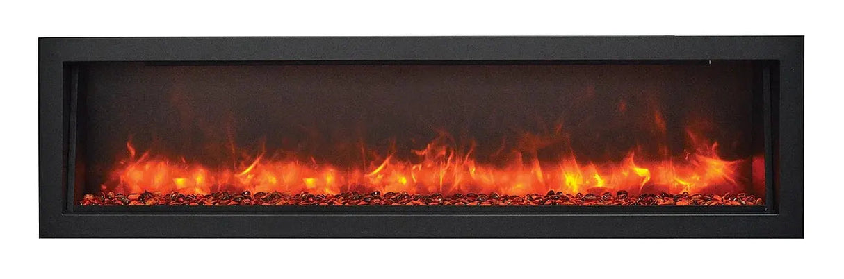 Amantii Panorama Deep 40" Indoor/Outdoor Electric Fireplace BI-40-DEEP-OD-LUMINA