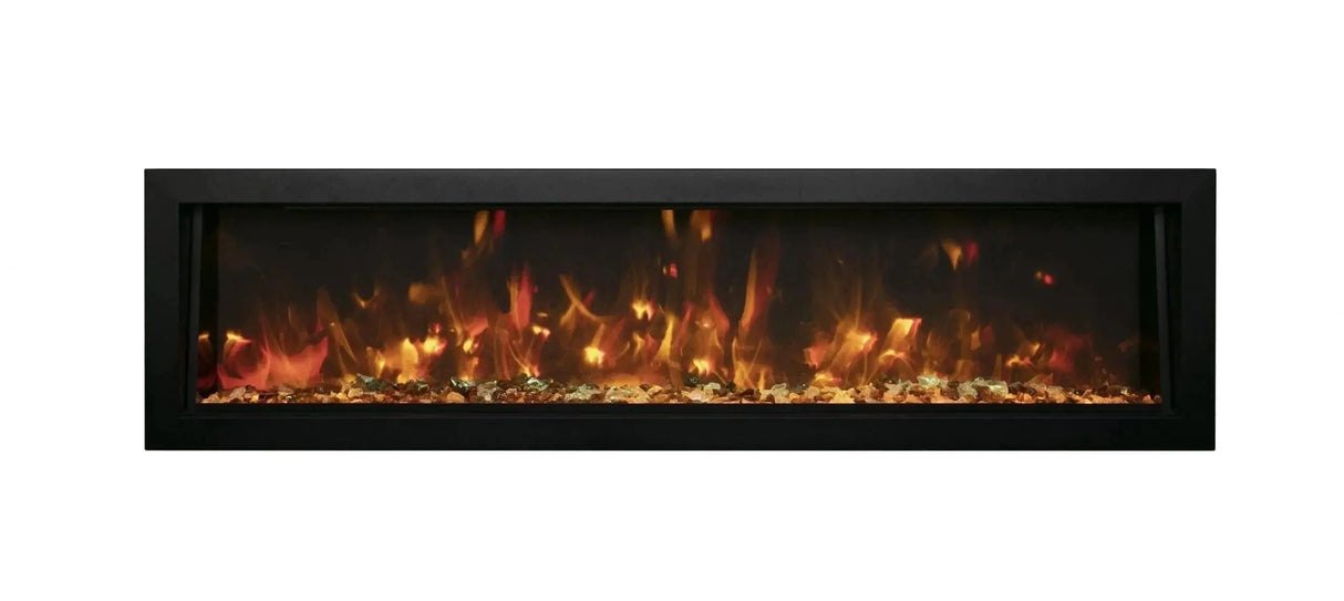 Amantii Panorama Deep 40" Indoor/Outdoor Electric Fireplace BI-40-DEEP-OD-LUMINA