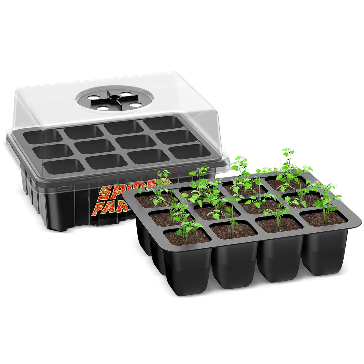 Spider Farmer 4 Pack Spider Farmer Seed Starting Trays Germination Tray