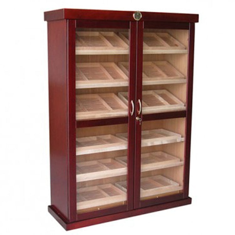 Bermuda 4,000 Count Spanish Cedar Cigar Humidor Cabinet BRMDA