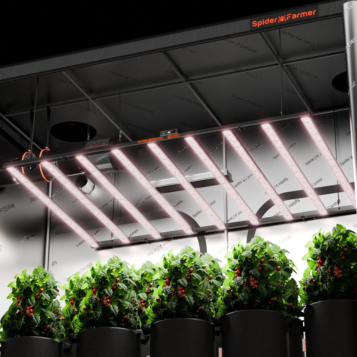 Spider Farmer SE1200 Samsung LM301H EVO 1200 Watt LED Grow Light For Commercial Vertical Grow