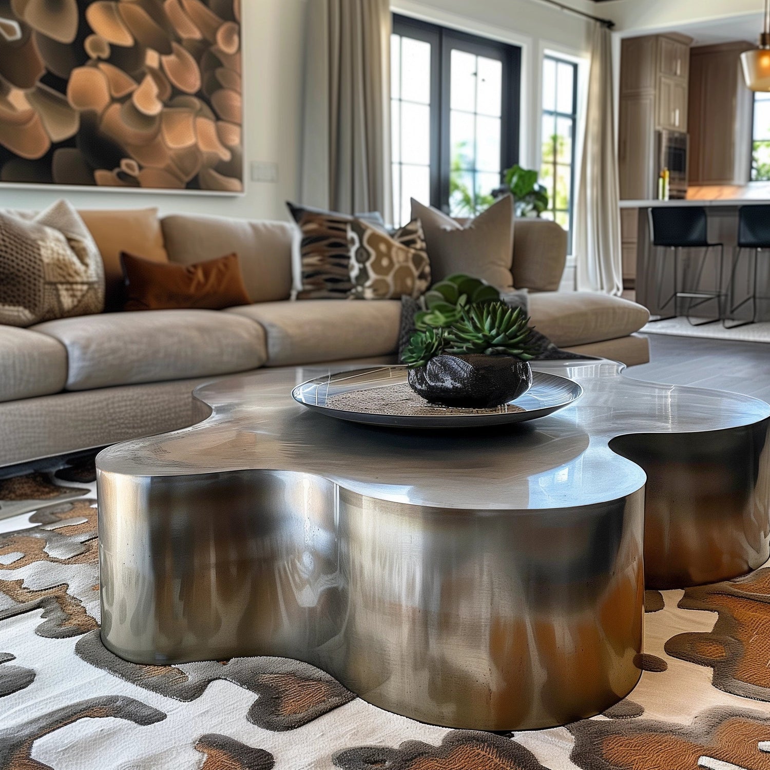 Carbon Designs The Martin Coffee Table - Polished