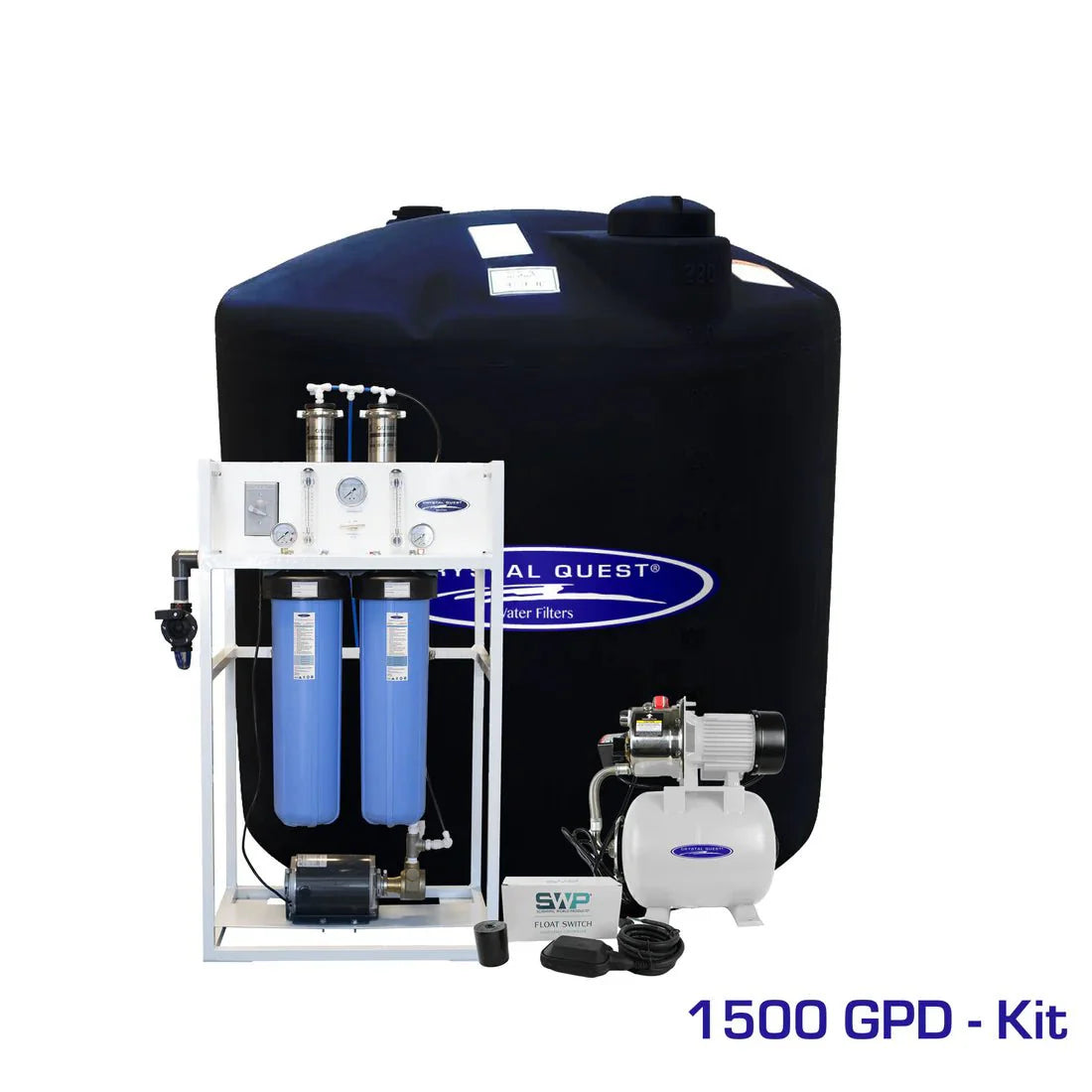 Crystal Quest Commercial Mid-Flow Reverse Osmosis System (500-7000 GPD) CQE-CO-02024C