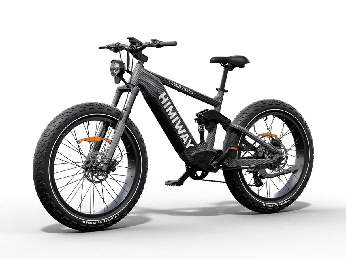 Himiway D7 Cobra 1000W Full Suspension Electric Hunting Fat Tire Bike