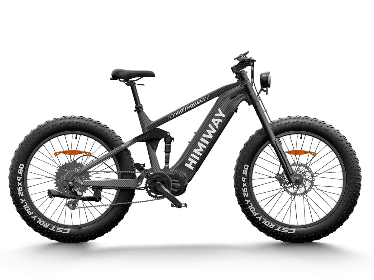 Himiway D7 Pro Cobra 1000W Full Suspension Mid-Drive Electric Hunting Mountain Bike