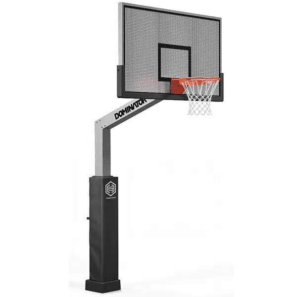 Dominator Pro 72" Aluminum Shatter-Proof Backboard Basketball Hoop