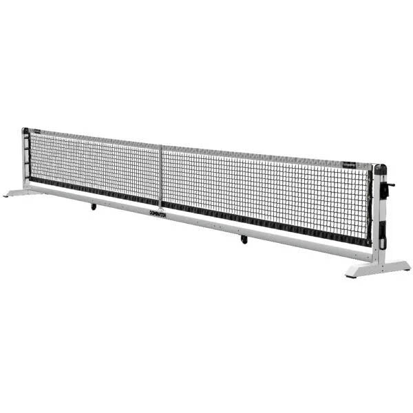 Dominator PRO MAX Semi-Permanent Rolling Portable Pickleball Net