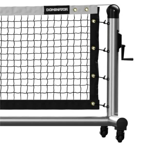 Dominator Pro Rolling Portable Pickleball Net – Regulation-Size Rust-Proof Aluminum System